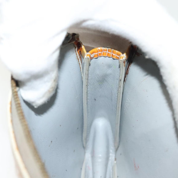 LOUIS VUITTON Monogram Vernis Lexington Accessory Pouch Gris M91056 Auth 134903