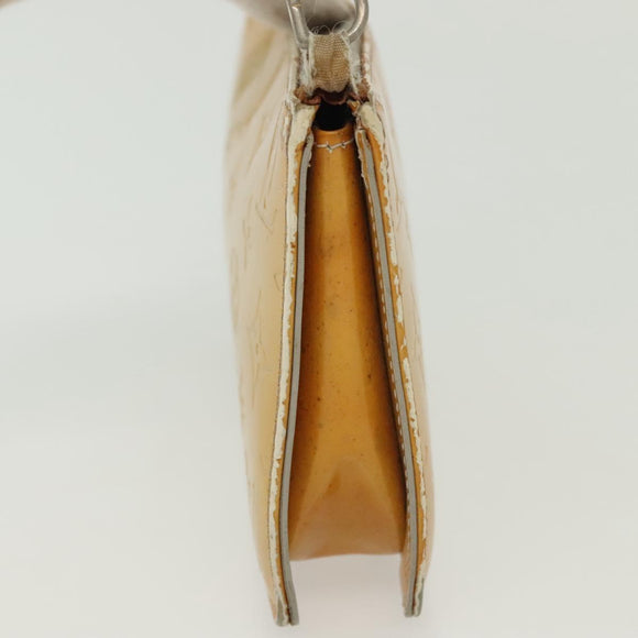 LOUIS VUITTON Monogram Vernis Lexington Accessory Pouch Gris M91056 Auth 134903