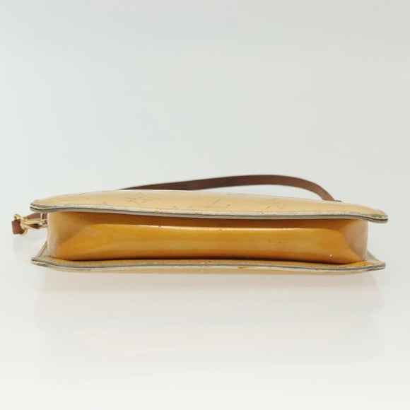 LOUIS VUITTON Monogram Vernis Lexington Accessory Pouch Gris M91056 Auth 134903