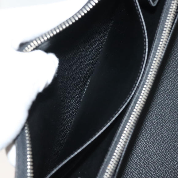 LOUIS VUITTON Damier Graphite Zippy Organizer Long Wallet N63002 Auth 134904