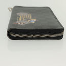 LOUIS VUITTON Damier Graphite Zippy Organizer Long Wallet N63002 Auth 134904-3