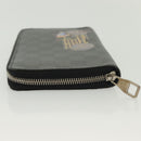 LOUIS VUITTON Damier Graphite Zippy Organizer Long Wallet N63002 Auth 134904-4