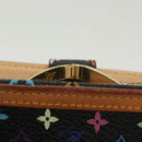 LOUIS VUITTON Multicolor Portefeuille Viennois Wallet Black M92988 Auth 134906-9