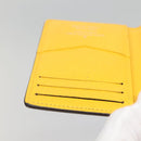 LOUIS VUITTON Damier Pop Organizer De Poch Card Case Yellow N40596 Auth 134907M-18