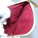 LOUIS VUITTON Monogram Multicolor Pochette MM Pouch White M60028 LV Auth 134908V-18