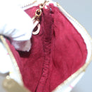 LOUIS VUITTON Monogram Multicolor Pochette MM Pouch White M60028 LV Auth 134908V-19