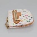 LOUIS VUITTON Monogram Multicolor Pochette MM Pouch White M60028 LV Auth 134908V-4