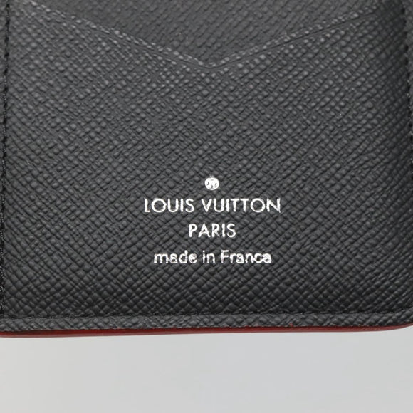 LOUIS VUITTON Damier Graphite Alps Organizer De Poch Case N60130 LV Auth 134909M