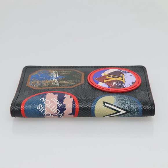 LOUIS VUITTON Damier Graphite Alps Organizer De Poch Case N60130 LV Auth 134909M