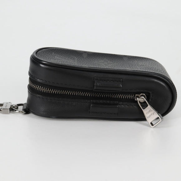 LOUIS VUITTON Monogram Eclipse Set Golf Andrews Bag Charm GI0344 LV Auth 134910M