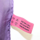 HERMES Carre 140 Scarf ""LES CLES"" Silk Purple Auth 134914M-13