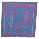 HERMES Carre 140 Scarf ""TABRIZ"" Cashmere Purple Auth 134916M-1