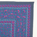 HERMES Carre 140 Scarf ""TABRIZ"" Cashmere Purple Auth 134916M-4