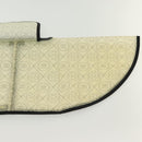 CHANEL Rain Cover Vinyl Ivory CC Auth 134924M-10