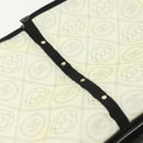 CHANEL Rain Cover Vinyl Ivory CC Auth 134924M-16
