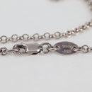 Chrome Hearts Roll Chain Necklace Ag925 Silver Auth 134925M-11