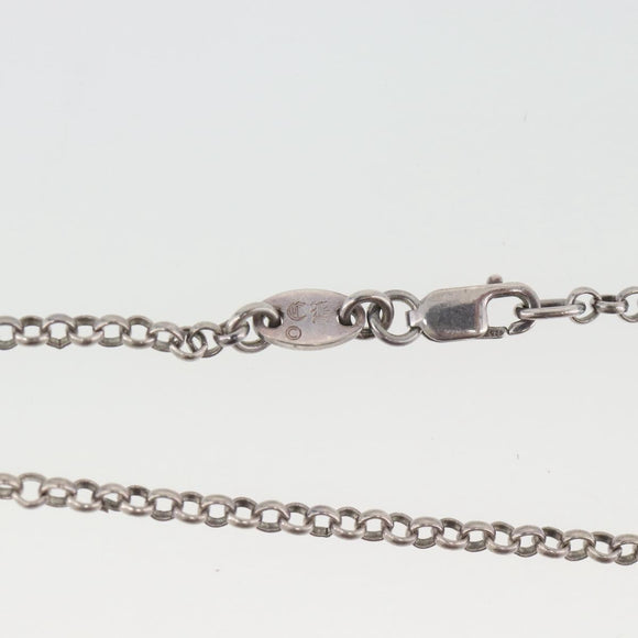 Chrome Hearts Roll Chain Halskette Ag925 Silber Auth 134925M