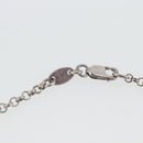Chrome Hearts Roll Chain Halskette Ag925 Silber Auth 134925M-12