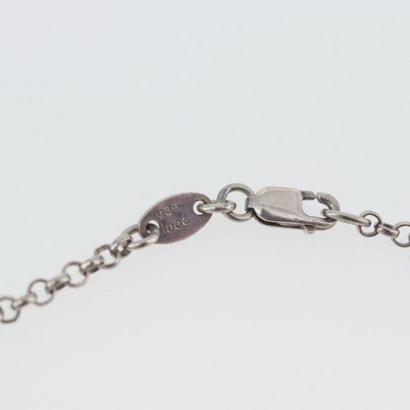 Chrome Hearts Roll Chain Halskette Ag925 Silber Auth 134925M