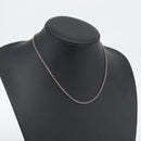 Chrome Hearts Roll Chain Halskette Ag925 Silber Auth 134925M-13