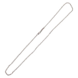 Chrome Hearts Roll Chain Necklace Ag925 Silver Auth 134925M - 0