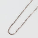 Chrome Hearts Roll Chain Necklace Ag925 Silver Auth 134925M-3