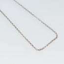 Chrome Hearts Roll Chain Halskette Ag925 Silber Auth 134925M-3