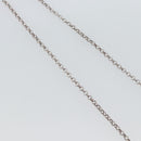 Chrome Hearts Roll Chain Halskette Ag925 Silber Auth 134925M-4