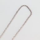 Chrome Hearts Roll Chain Necklace Ag925 Silver Auth 134925M-5