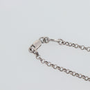 Chrome Hearts Roll Chain Halskette Ag925 Silber Auth 134925M-6