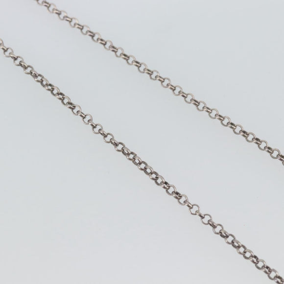 Chrome Hearts Roll Chain Halskette Ag925 Silber Auth 134925M