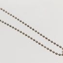 Chrome Hearts Pendant Tiny Dog Tag RS Cross Necklace Ag925 Silver Auth 134926M-10