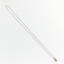 Chrome Hearts Pendant Tiny Dog Tag RS Cross Necklace Ag925 Silver Auth 134926M-2