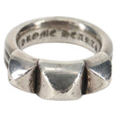 Chrome Hearts Waxed punk Ring Ag925 Silver Auth 134928M-1
