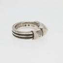 Chrome Hearts Waxed punk Ring Ag925 Silver Auth 134928M-2