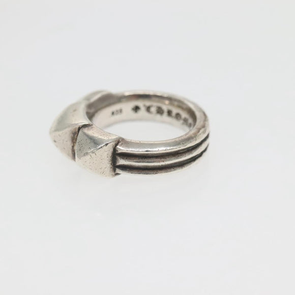 Chrome Hearts Waxed punk Ring Ag925 Silver Auth 134928M