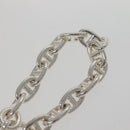 HERMES Chaine d'Ancre MM Bracelet Ag925 14 Links Silver Auth 134932M-7