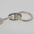 HERMES Chaine d'Ancre MM Bracelet Ag925 14 Links Silver Auth 134932M-8