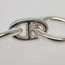 HERMES Chaine d'Ancre MM Bracelet Ag925 14 Links Silver Auth 134932M-9