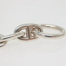 HERMES Chaine d'Ancre MM Bracelet Ag925 14 Links Silver Auth 134933M-9