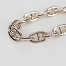 HERMES Chaine d'Ancre MM Bracelet Ag925 14 Links Silver Auth 134934M-5