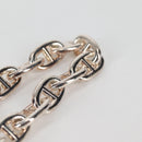 HERMES Chaine d'Ancre MM Bracelet Ag925 14 Links Silver Auth 134934M-6