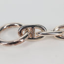 HERMES Chaine d'Ancre MM Bracelet Ag925 14 Links Silver Auth 134934M-8