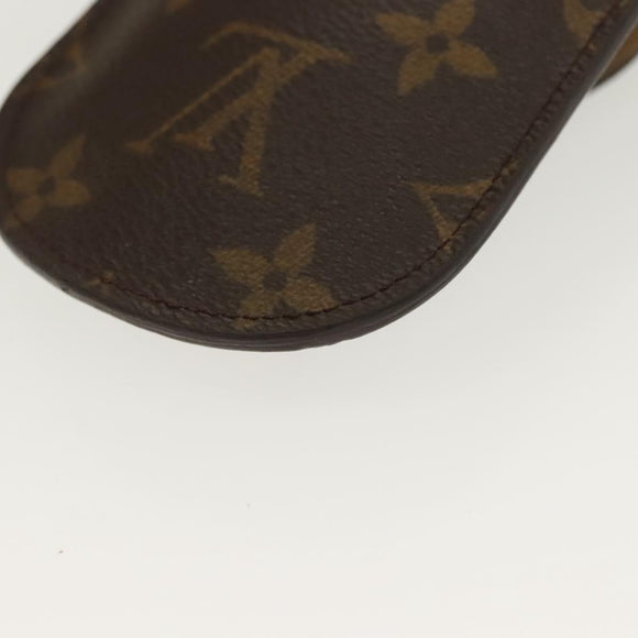 LOUIS VUITTON Monogram Etui Lunette Rabat Glasses Case M62970 LV Auth 134935