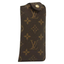 LOUIS VUITTON Monogram Etui Lunette MM Glasses Case M66544 LV Auth 134936-1