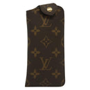 LOUIS VUITTON Monogram Etui Lunette MM Glasses Case M66544 LV Auth 134936-13