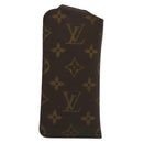 LOUIS VUITTON Monogram Etui Lunette MM Glasses Case M66544 LV Auth 134936-2