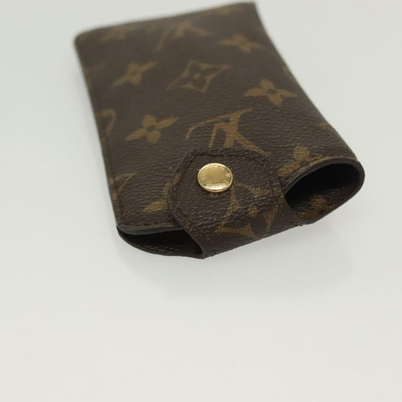 LOUIS VUITTON Monogram Etui Lunette MM Glasses Case M66544 LV Auth 134936