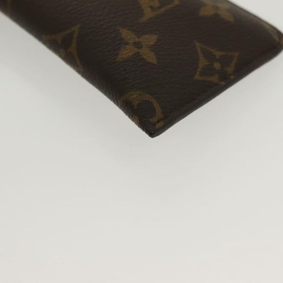 LOUIS VUITTON Monogram Etui Lunette MM Glasses Case M66544 LV Auth 134936