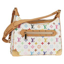 LOUIS VUITTON Monogram Multicolor Boulogne Bag White M92660 Auth 134950V-1